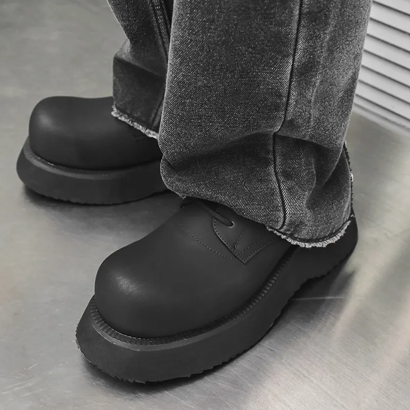Chi Wolf Casual Shoes Men's Black-13