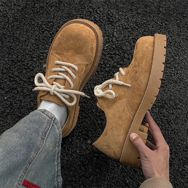 Chi Wolf Casual Shoes Men's Apricot-4