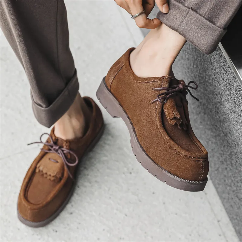 Chi Wolf Casual Shoes Men's Brown-3