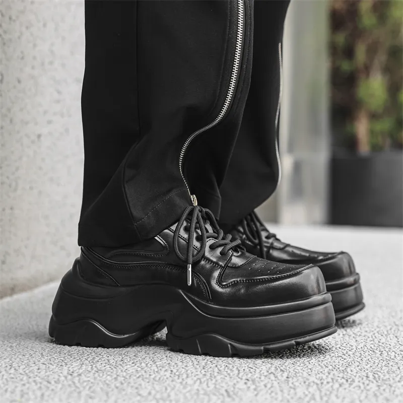 Chi Wolf Casual Shoes Men's Black-9