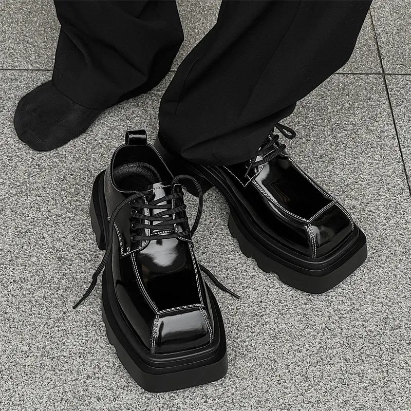 Chi Wolf Casual Shoes Men's Black-2