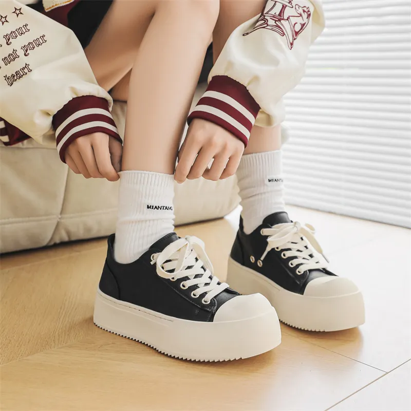 SHUXIAOBEI Casual Essential Couple Shoes Skateboard Shoes Unisex-13