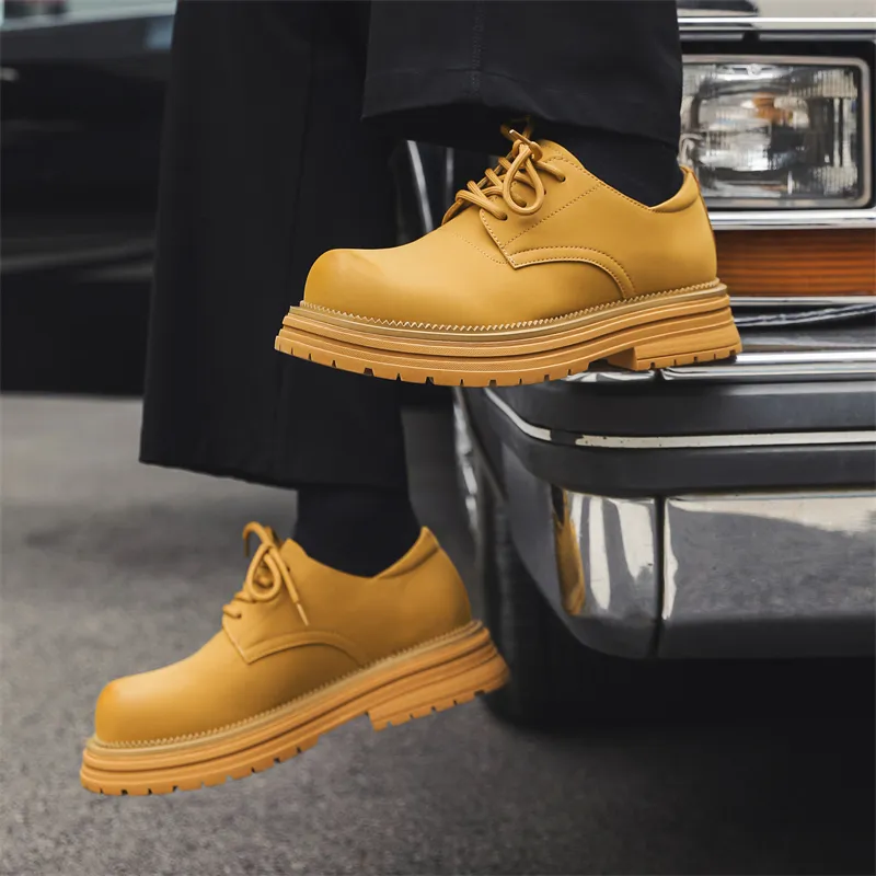 Chi Wolf Men's Casual Shoes Men Low Top Black/Yellow/Green/White-12