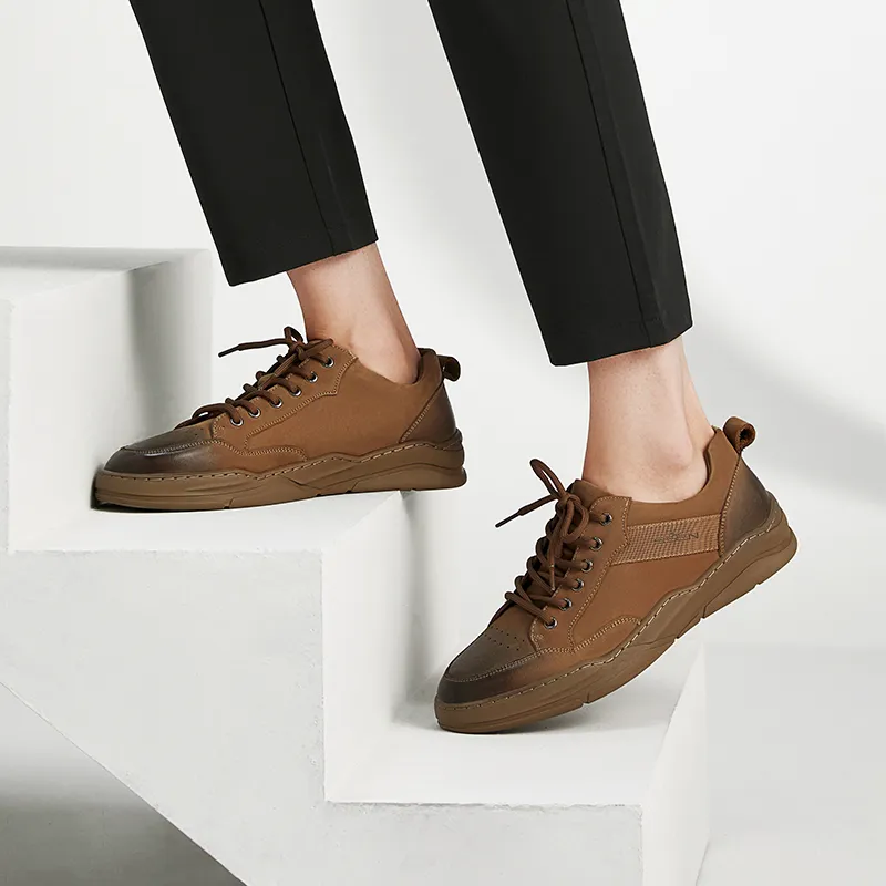 SEVEN Wear-Resistant Mid-Top Casual Shoes Men's-9