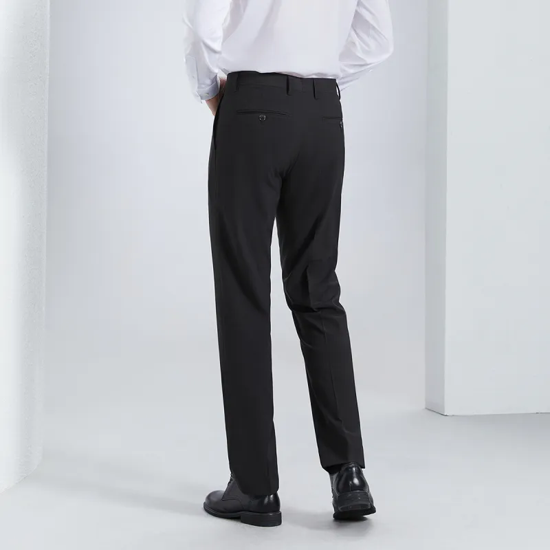 SEVEN Suit Trousers Men Black-3