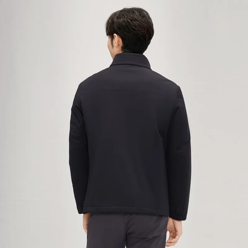 SEVEN Down Jacket Men's Navy Blue-3