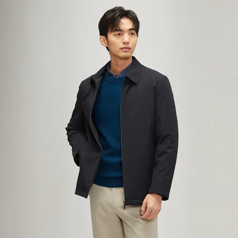 SEVEN Down Jacket Men's Navy Blue-2