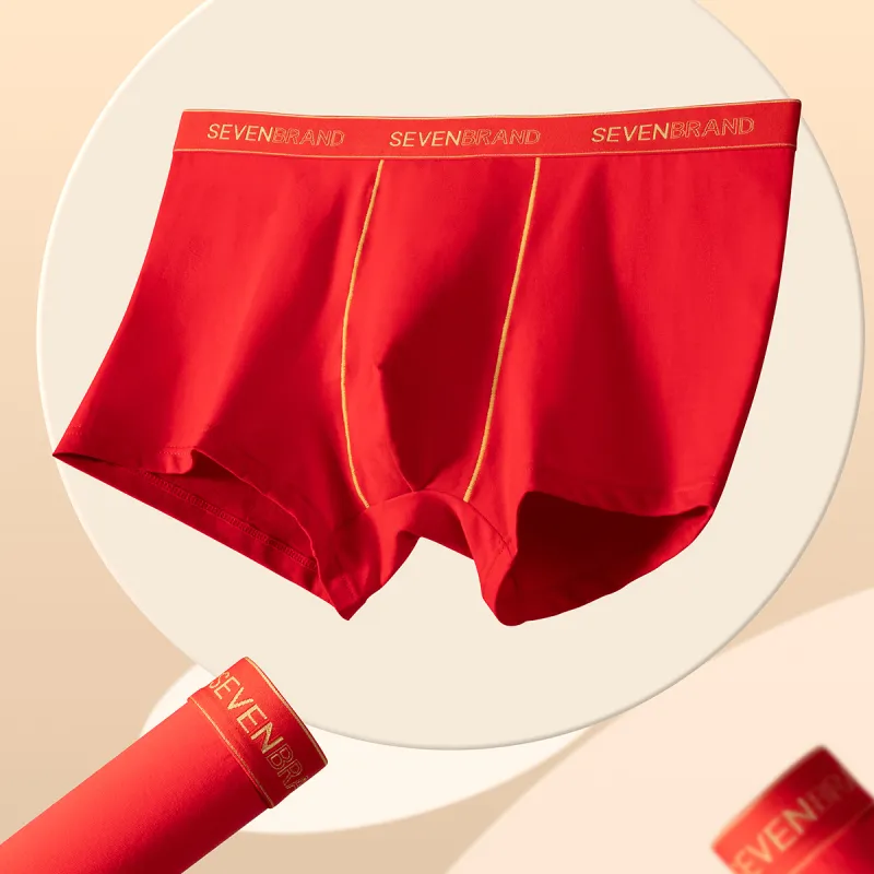 SEVEN Underpants Men's 3 Pack Red-1