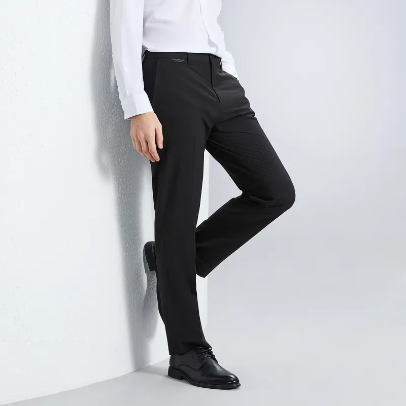 SEVEN Suit Trousers Men Black-2