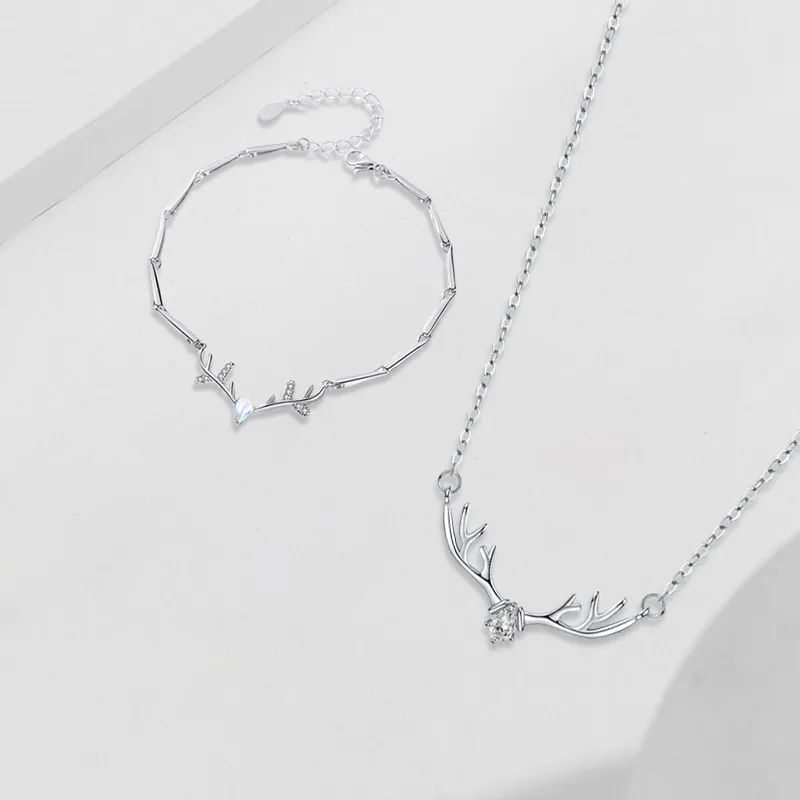 RINGLOVE Zircon Necklaces Women's-1