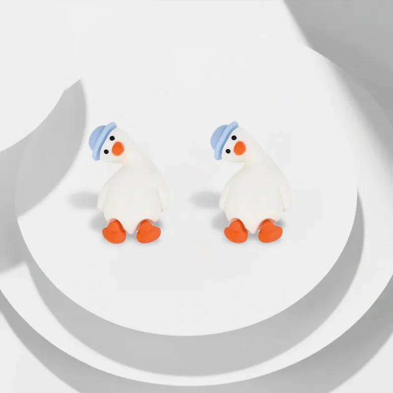 RINGLOVE Resin Stud Earrings Women's-1