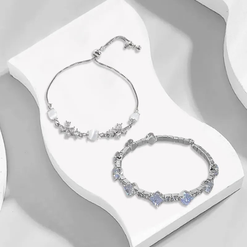 RINGLOVE Zircon Bracelets Women's-1