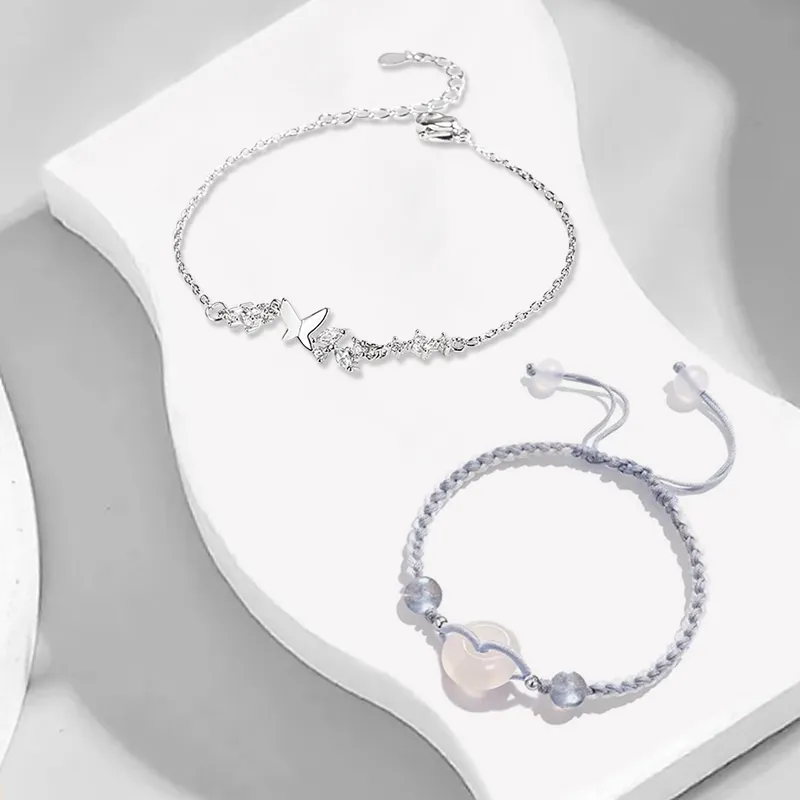 RINGLOVE Fabric Rope Bracelets Women's-2