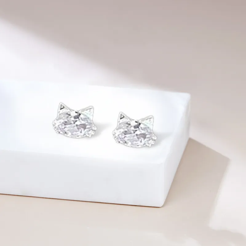 RINGLOVE Zircon Stud Earrings Women's-1