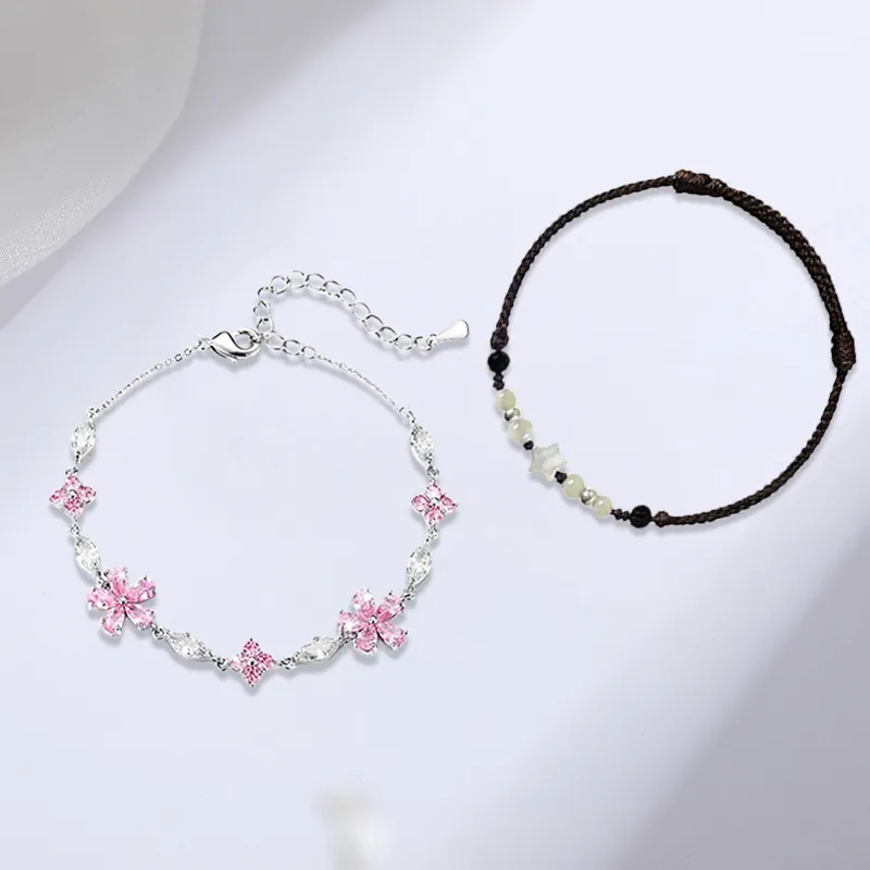 RINGLOVE Alloy Rope Bracelets Women's-2