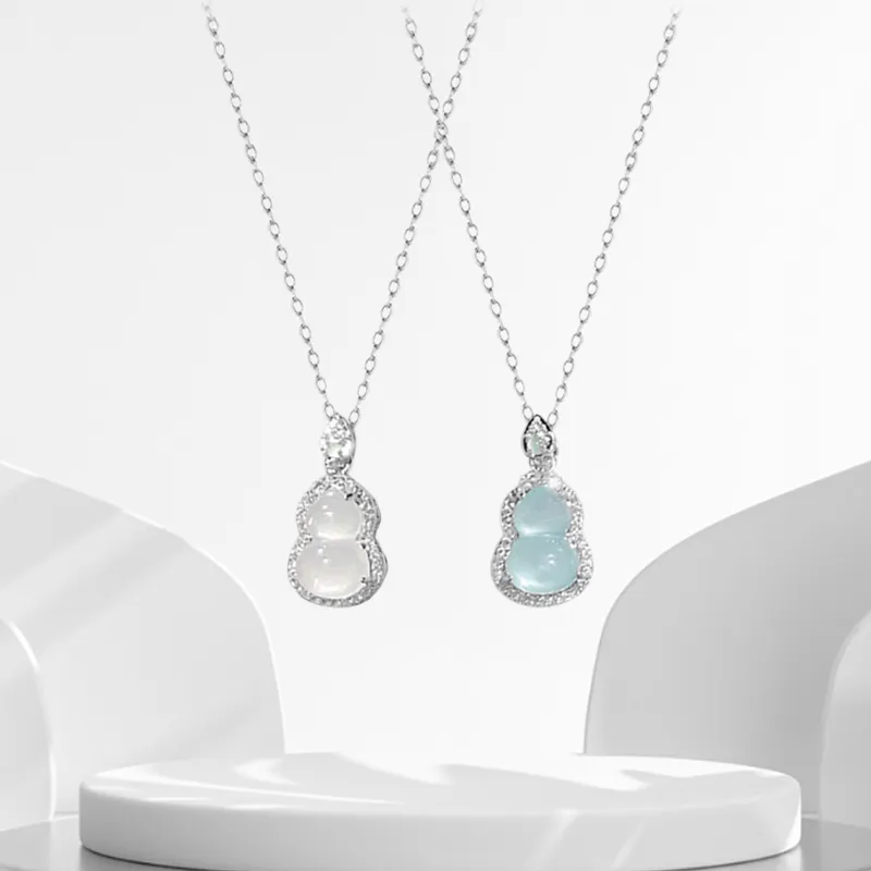 RINGLOVE Colored Glaze Necklaces Women's-2
