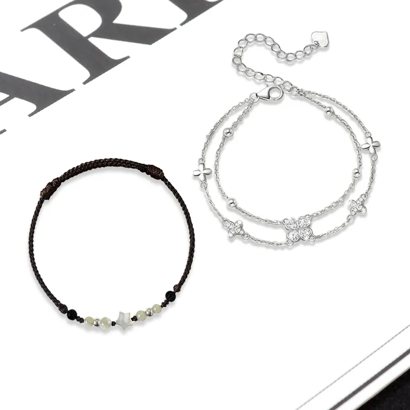 RINGLOVE Fabric Rope Bracelets Women's-2