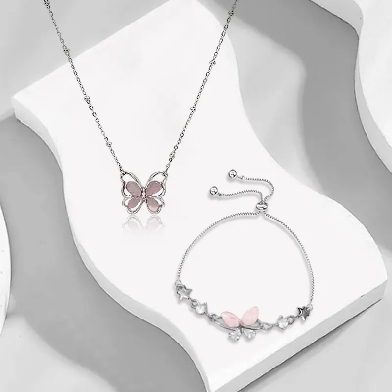 RINGLOVE Colored Glaze Necklaces Women's-1