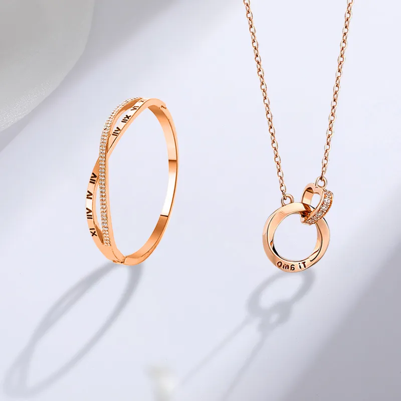 RINGLOVE Zircon Bangles Women's-1