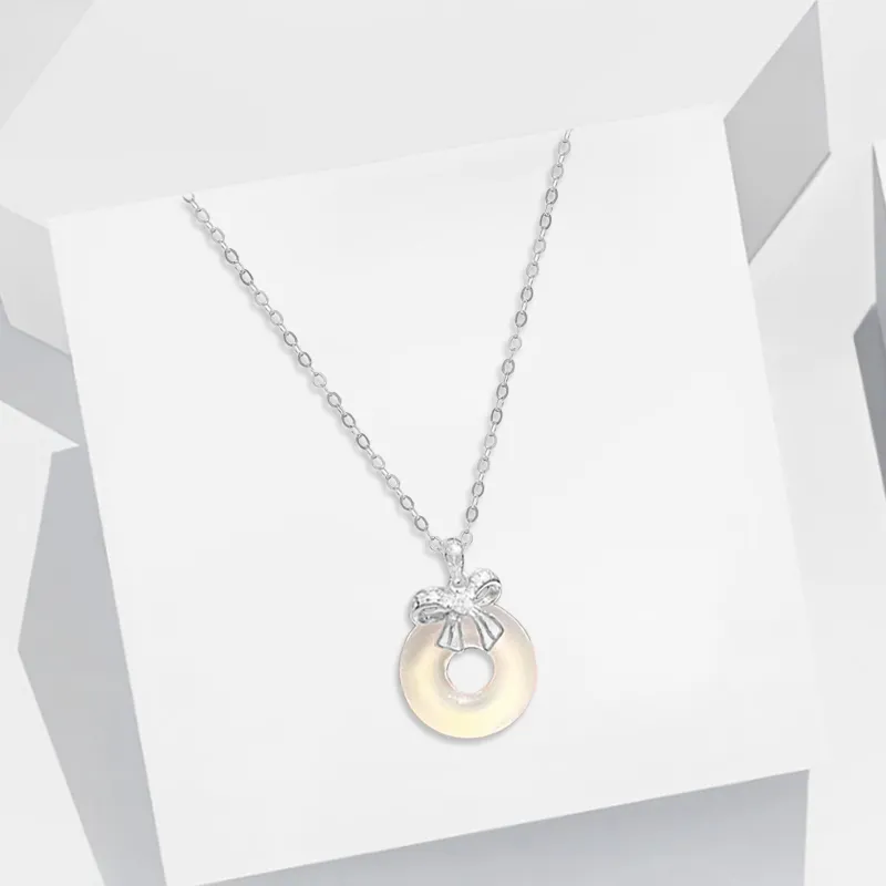 RINGLOVE Colored Glaze Necklaces Women's-2