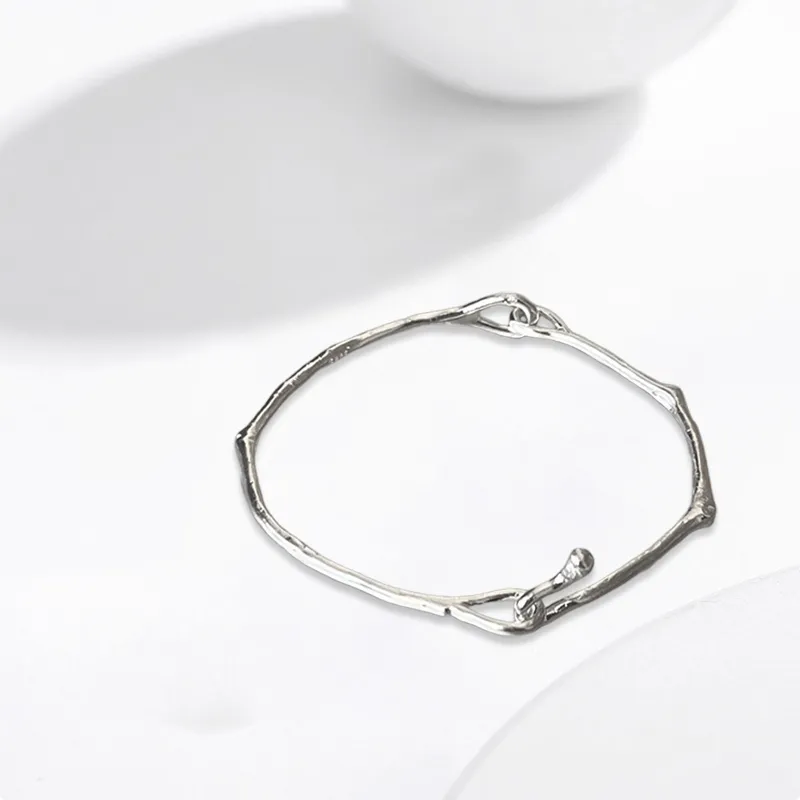 RINGLOVE 925 Sterling Silver Bangles Women's-1