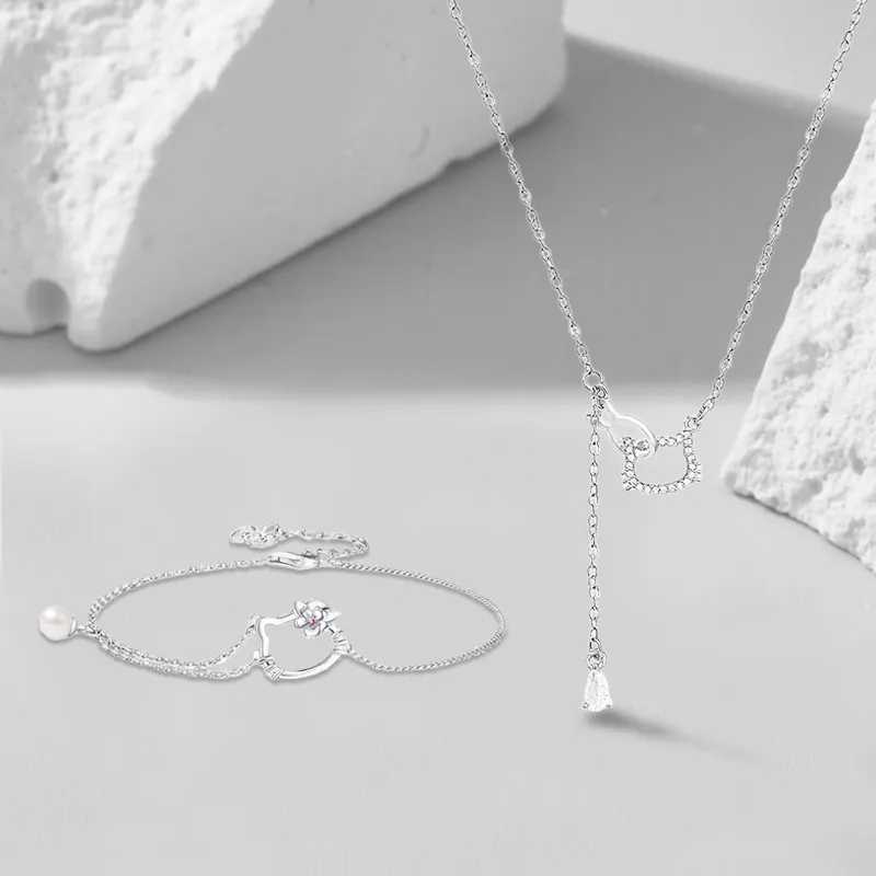 RINGLOVE Zircon Necklaces Women's-2