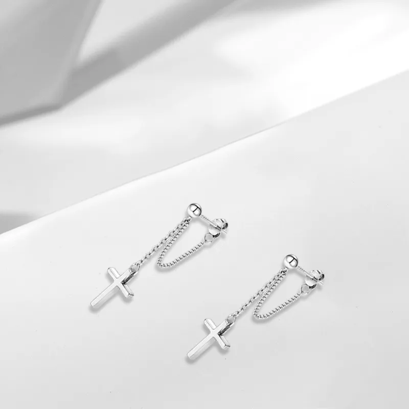 RINGLOVE 999 Fine Silver Earrings Unisex-1