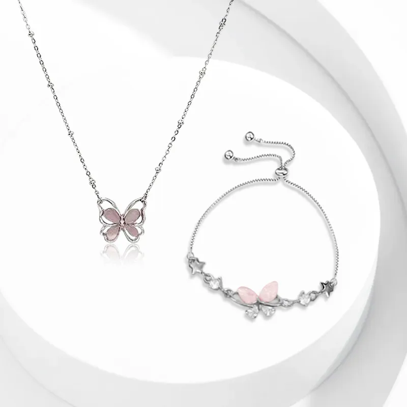RINGLOVE Colored Glaze Necklaces Women's-2