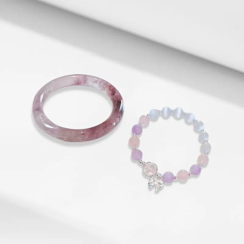 RINGLOVE Colored Glaze Bangles Women's-2