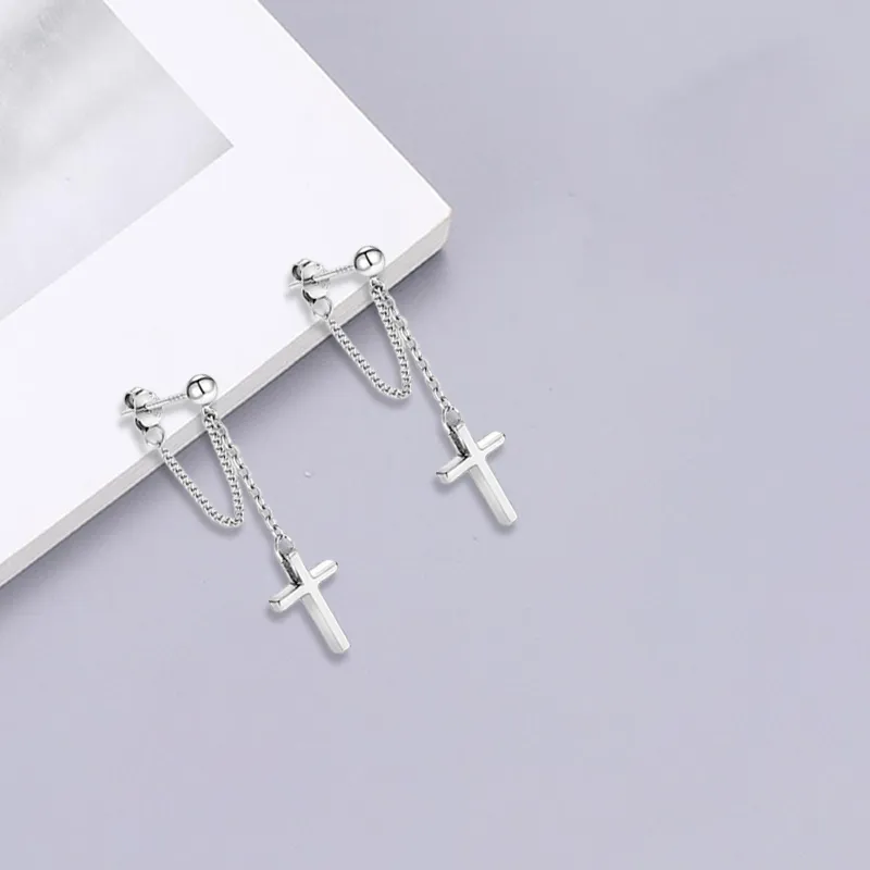 RINGLOVE 999 Fine Silver Earrings Unisex-2