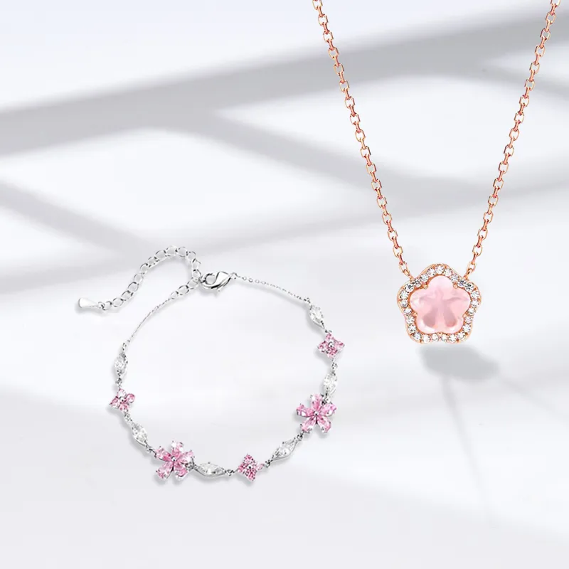 RINGLOVE Zircon Necklaces Women's-1