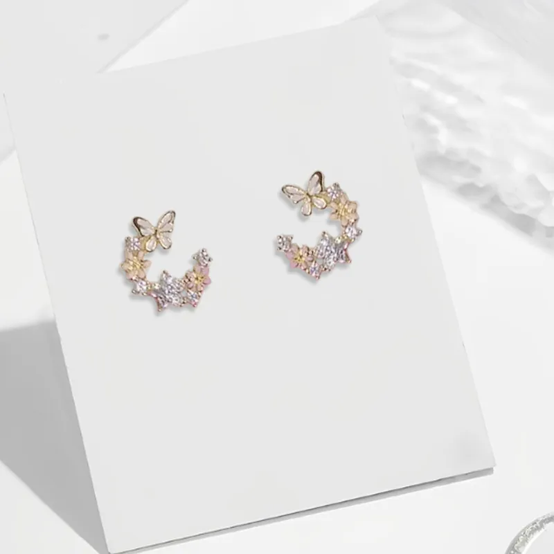 RINGLOVE Alloy Stud Earrings Women's-2