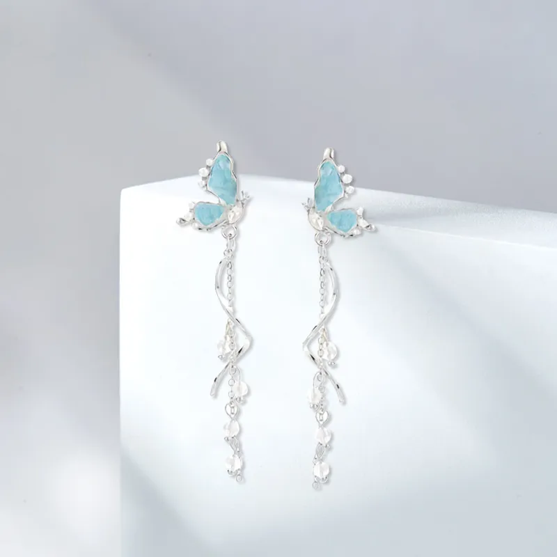 RINGLOVE Oil Drip Drop Earrings Women's-2