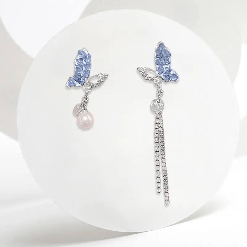 RINGLOVE 925 Sterling Silver Needle Stud Earrings Women's-2