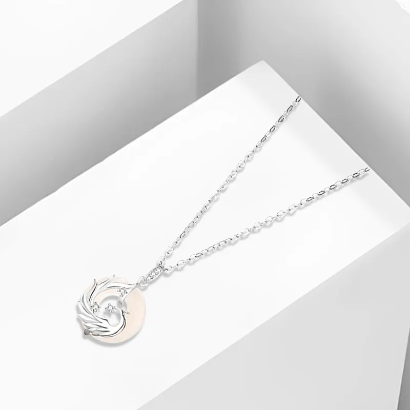 RINGLOVE Agate Necklaces Women's-2