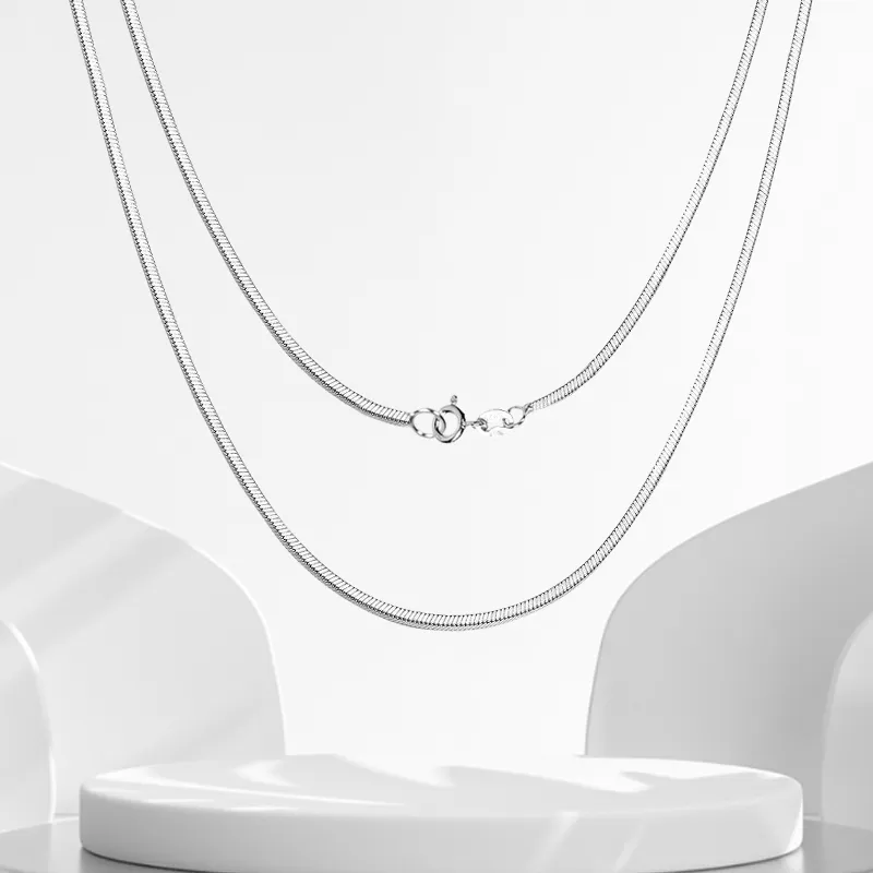 RINGLOVE 925 Sterling Silver Necklaces Unisex-1