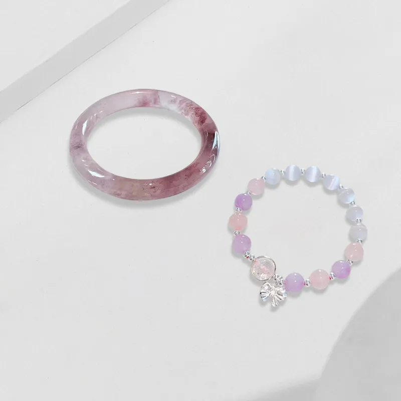 RINGLOVE Colored Glaze Bangles Women's-1