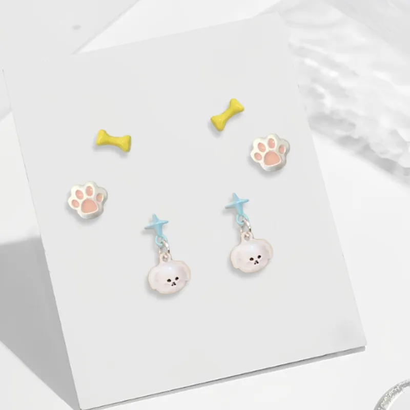 RINGLOVE Alloy Stud Earrings Women's-1