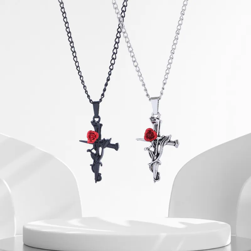RINGLOVE Titanium Steel Necklaces Unisex-2