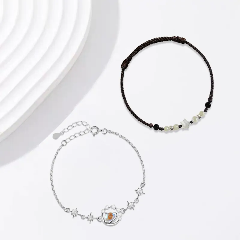 RINGLOVE Fabric Rope Bracelets Women's-1
