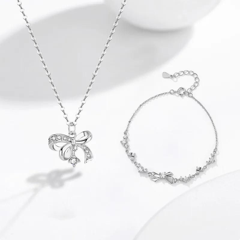 RINGLOVE Zircon Necklaces Women's-2