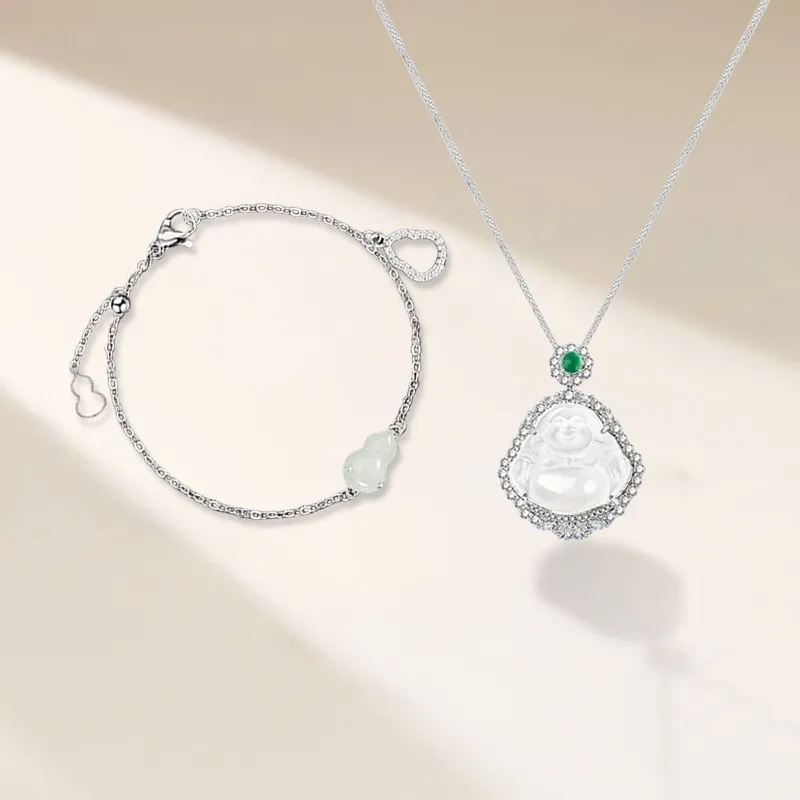 RINGLOVE Colored Glaze Necklaces Women's-1