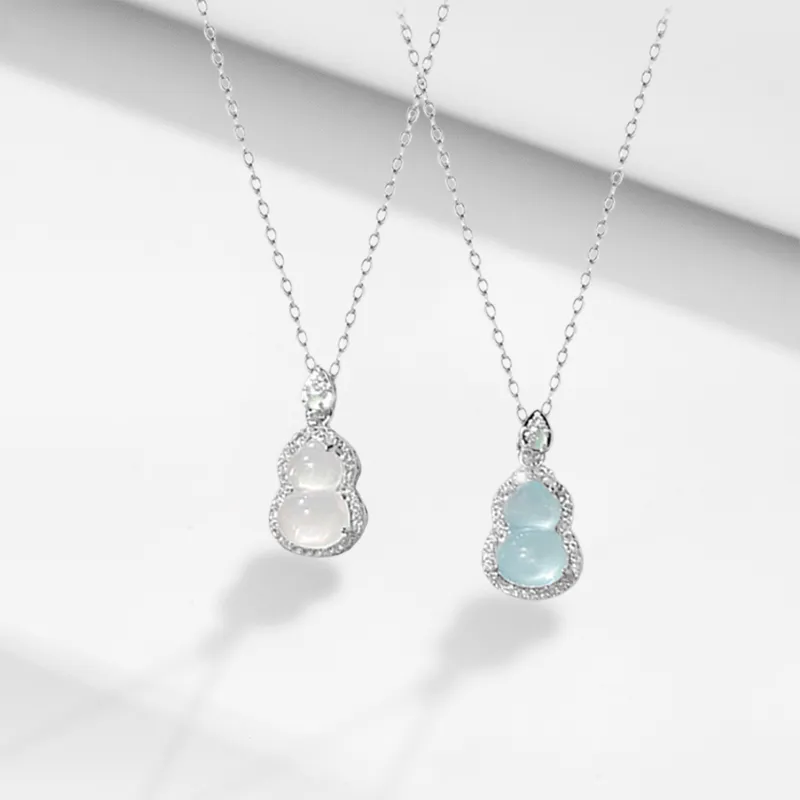 RINGLOVE Colored Glaze Necklaces Women's-1