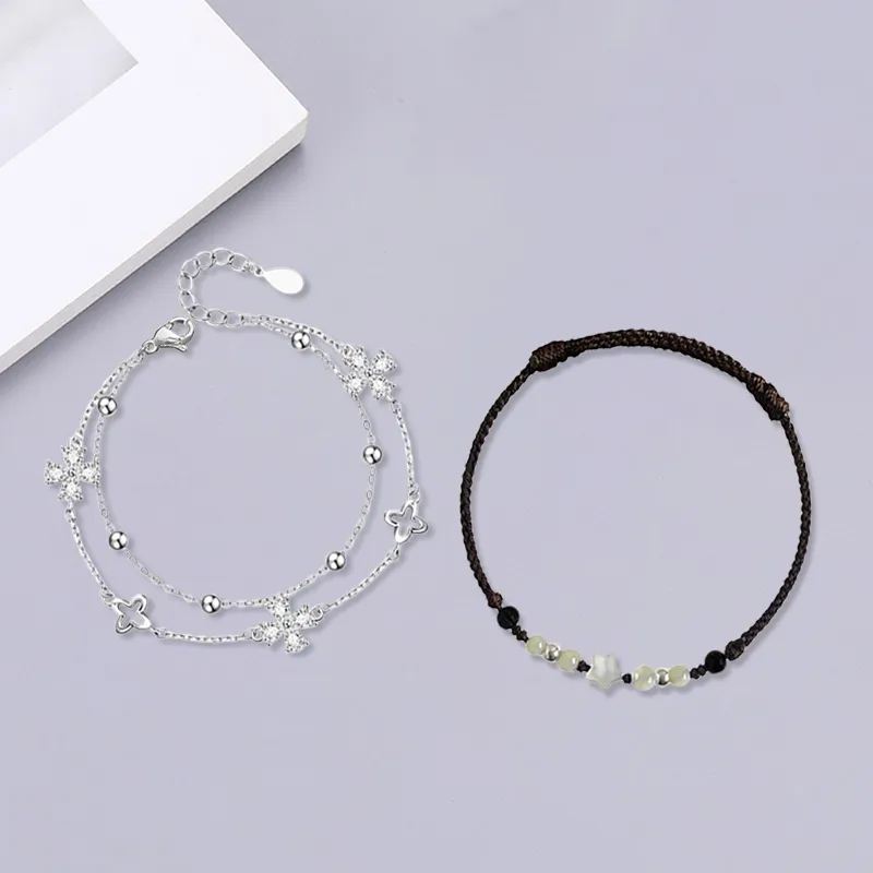RINGLOVE Fabric Rope Bracelets Women's-1