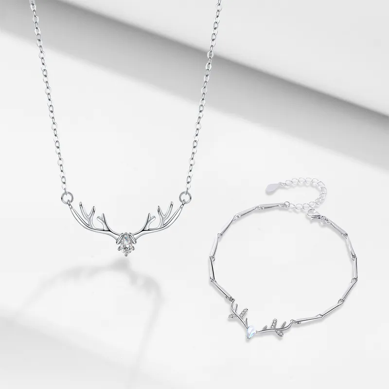 RINGLOVE Zircon Necklaces Women's-2
