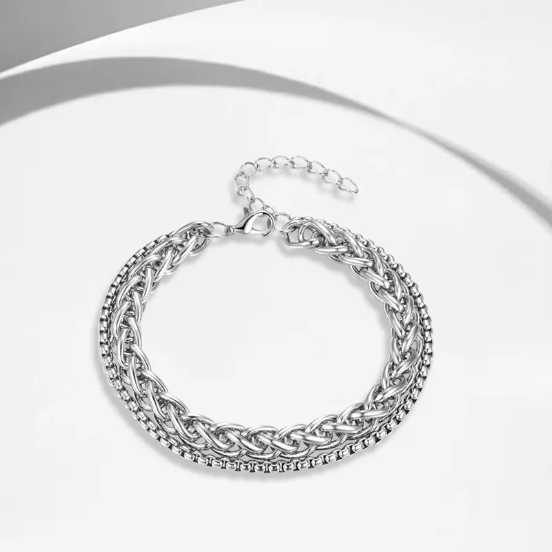RINGLOVE Titanium Steel Bracelets Unisex-2