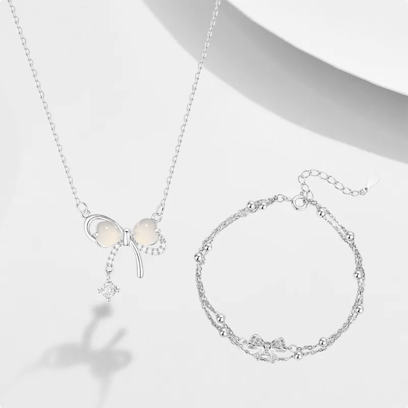 RINGLOVE Synthetic/Artificial Chalcedony Necklaces Women's-1