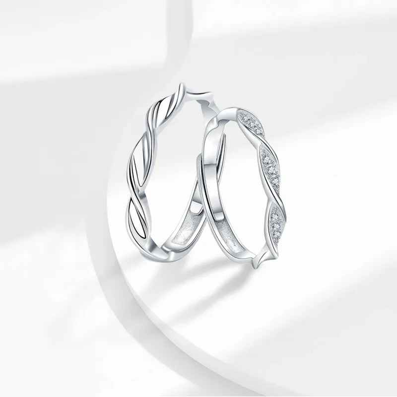 RINGLOVE 925 Sterling Silver Rings Unisex-1