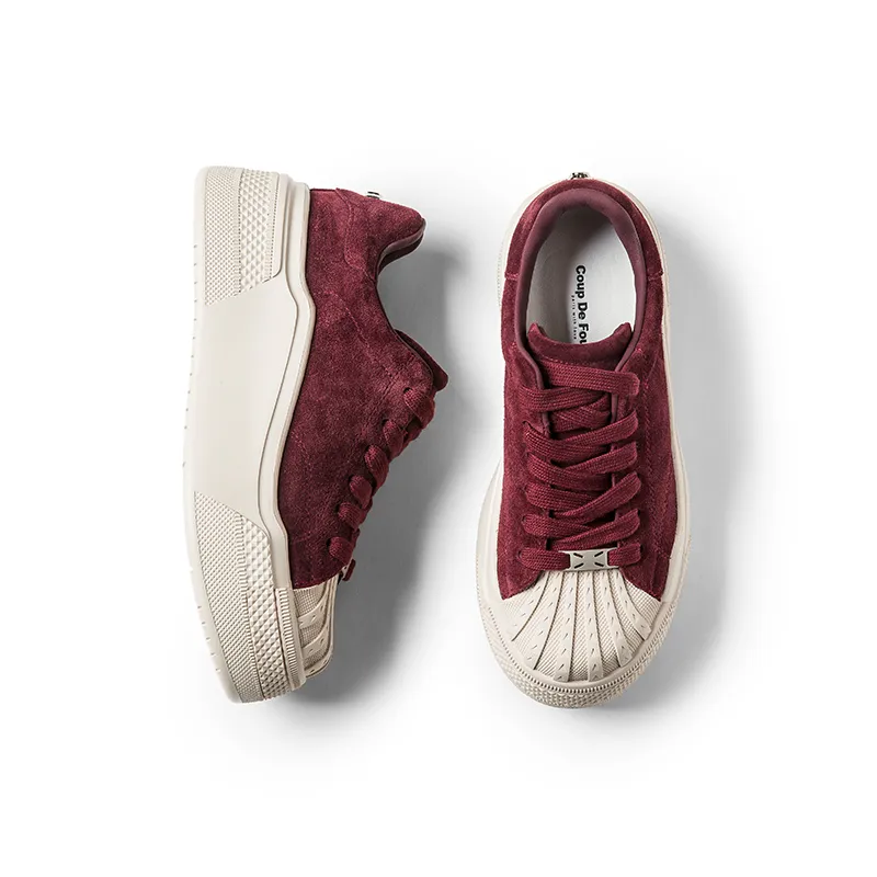 Coup De Foudre Cushioning Height Increasing Low-Top Skateboard Shoes Women's 5.5cm-7