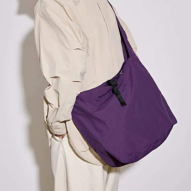 OddCIRKUS Polyamide Shoulder Bag Crossbody Bag Regular Unisex Bright Orange/Purple/Ecru-5